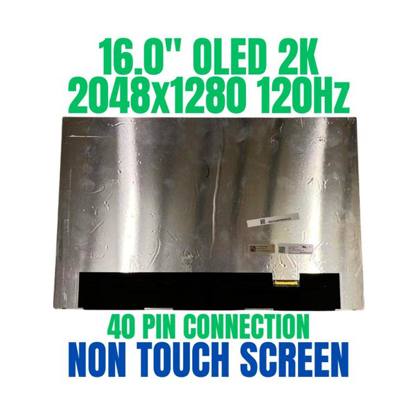 1 of 5-image forHP Pavilion 16-AF0020CA A9FY2UA 16" 2048x1280 OLED 40 Pin 2K 120Hz Non Touch Screen