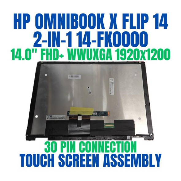 1 of 5-image forHP OMEN 16-am0011nt BP4N8EA 14.0" FHD+ WUXGA 1920x1200 2-in-1 Touch Screen Assembly