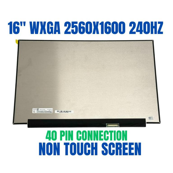 1 of 10-image forHP OMEN 16-u1004nn B08WYEAR 16" WQXGA QHD+ 2560x1600 40 Pin 240Hz IPS Non Touch Screen
