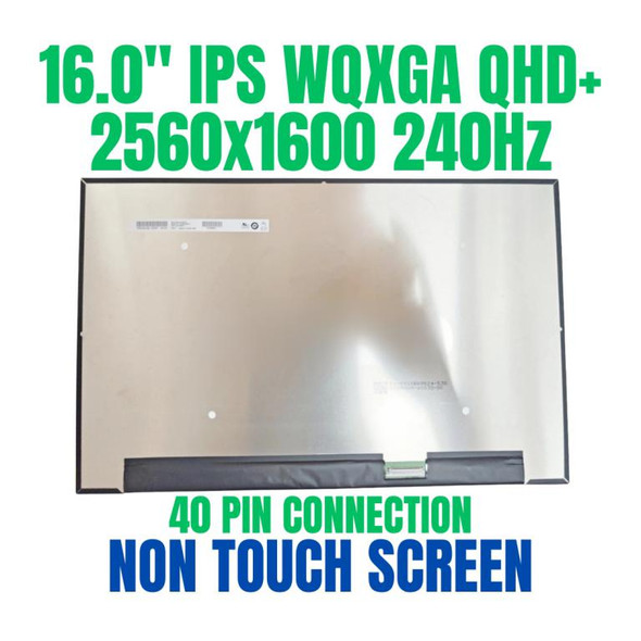 1 of 1-image for16" B160QAN03.Y HW 0A LED LCD Screen Display 2560x1600 40 Pin Non Touch