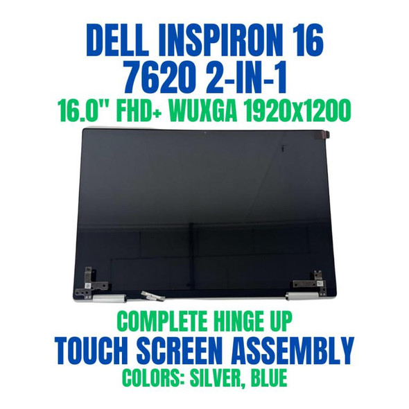 1 of 10-image forDell Inspiron 16 7620 2-in-1 Dark Green V23XJ Replacement Laptop LCD LED Screen Display Monitor Assembly