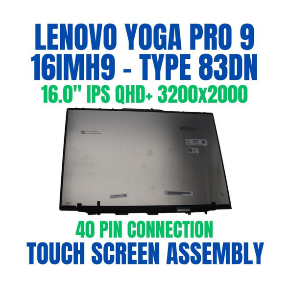 1 of 8-image for5D10S40081 Lenovo 16" 3.25K Touch Screen Assembly 83DN YOGA PRO 9 16IMH9
