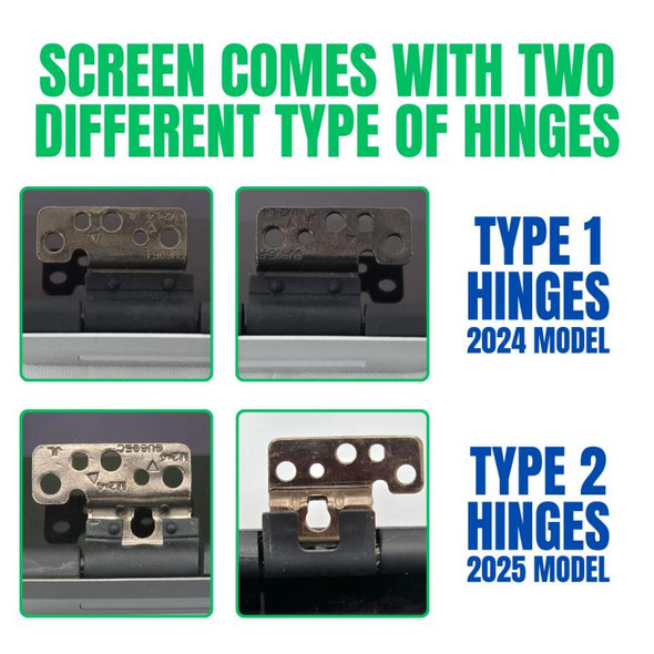 2 of 15-image forASUS ROG ZEPHYRUS G16 GU605MY-G16.U94090 16" 2560x1600 Complete Non Touch Screen Assembly Hinge Up