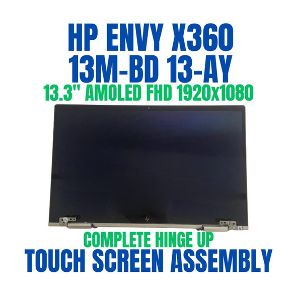 1 of 5-image for4U6P7PAR HP Envy x360 13-bd0521TU 13.3" 1920x1080 Touch OLED AMOLED Complete Hinge Up Screen Assembly