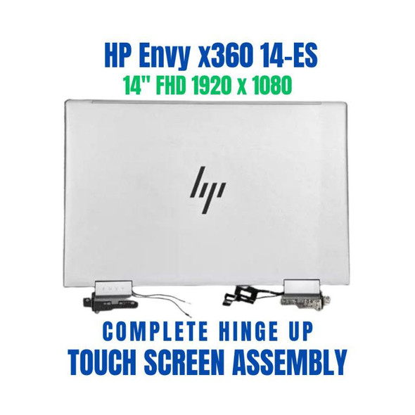 1 of 8-image for14.0" 1920x1080 Complete Hinge Up Touch Screen Assembly