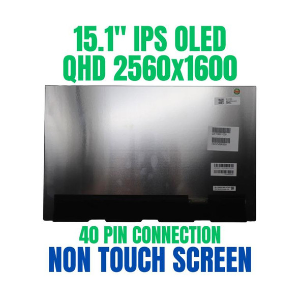 1 of 8-image forLenovo Legion 5 15IRX10 83LY0000US 15.1" QHD 2560x1440 40 Pin OLED Non Touch Screen
