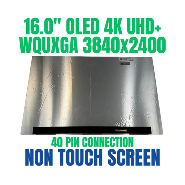 1 of 10-image forASUS VIVOBOOK PRO 16X N7601ZM-K SERIES 16" 3840x2400 40 Pin Non Touch 4K OLED Super Thin Screen