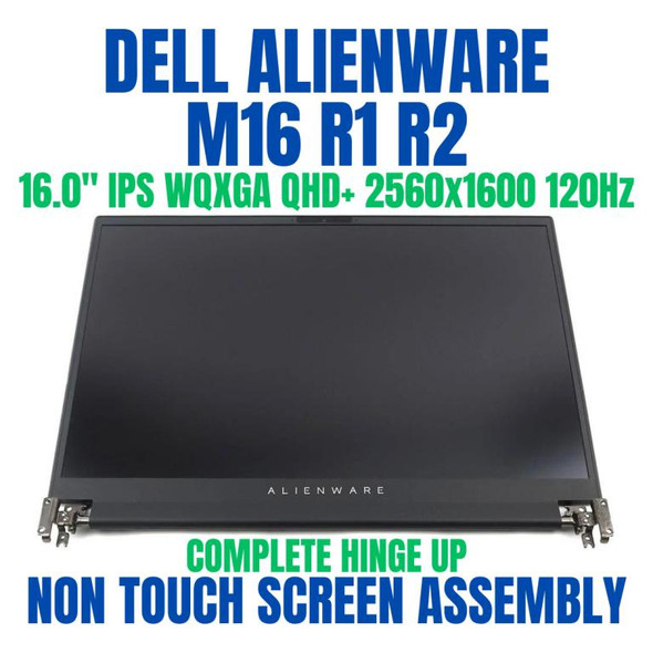 1 of 18-image forDell Alienware M16 R1 16" QHD Laptop Screen Complete Assembly