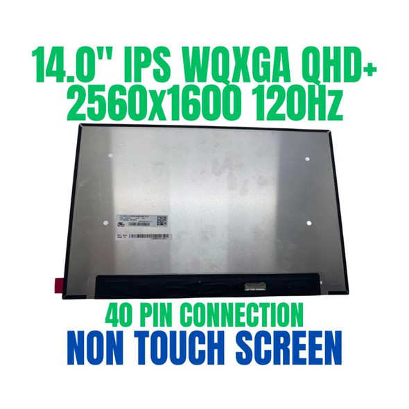 1 of 5-image forLP140WQ2(SP)(B1) 14.0" 2560x1600 WQXGA QHD+ Non Touch Screen