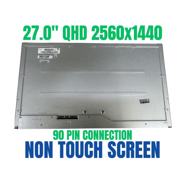 1 of 9-image for27" M85484-001 QHD 2560x1440 LCD Panel KIT Screen Display HP Pavilion AIO