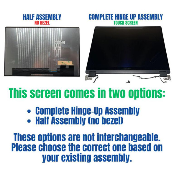 2 of 11-image forASUS PROART HN7306WU-DB72T-CB 13.3" 2880x1800 2.8K OLED Touch Screen Assembly No Bezel
