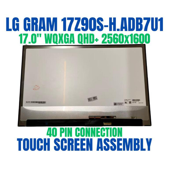 1 of 5-image forLG Gram 17Z90S-H.ADB7U1 17" Touch Digitizer Glass Replacement LCD Laptop Screen