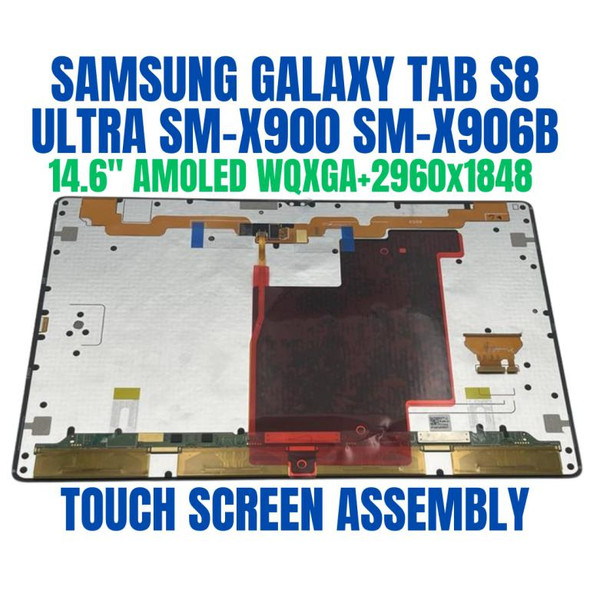 1 of 7-image forSamsung Galaxy Tab S8 Ultra SM-X900 SM-X906 LCD Screen Digitizer