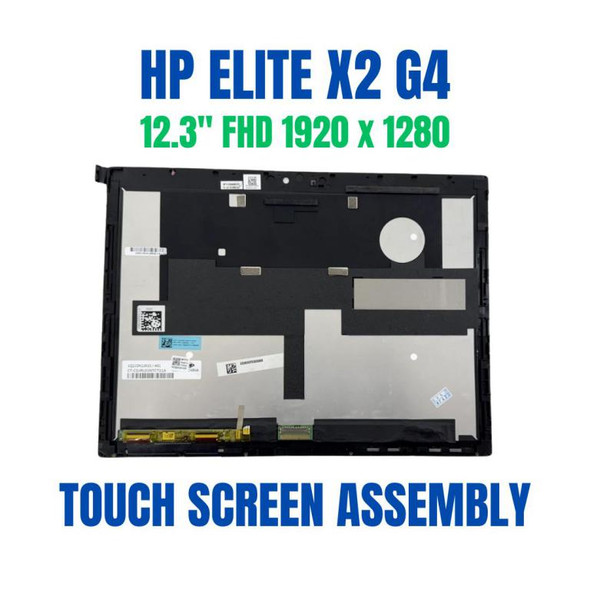 1 of 9-image forHP Elite x2 G4 8MB99US 12.3" Full HD 1920x1280 Touch Screen Assembly