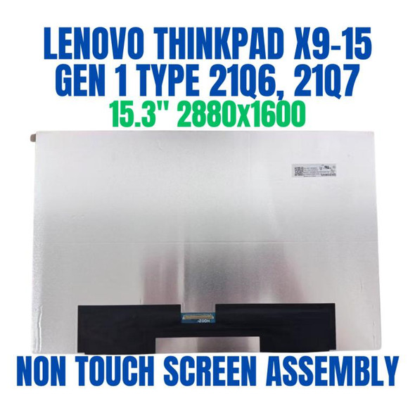 1 of 4-image forLenovo ThinkPad X9-15 Gen 1 21Q6001KDK 15.3" 2880x1800 Non Touch Screen