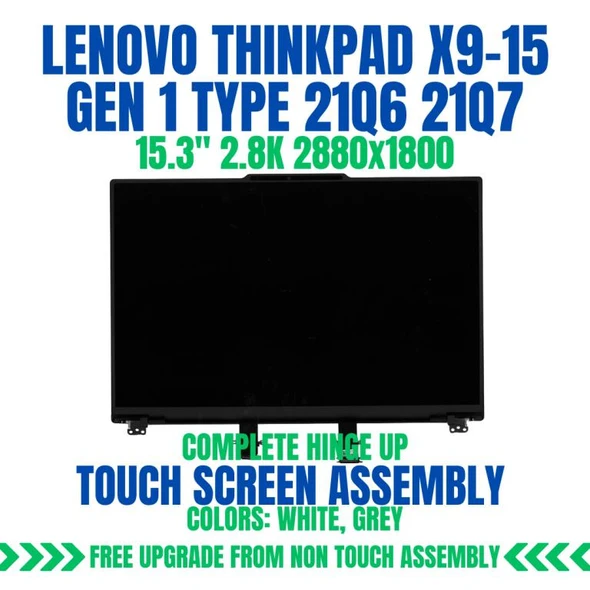 1 of 10-image for5M11Q55089 Lenovo LCD Module 15.3" 2.8K Touch Anti-reflection Anti-smudge OLED 100%DCI-P3 Color Calibration w/RGB+IR Camera