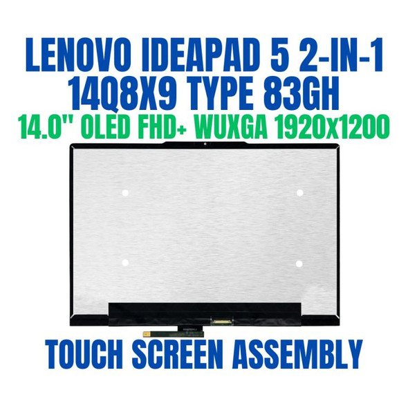1 of 5-image forLenovo Ideapad 5 2-in-1 14Q8X9 83GH003KID 14.0" FHD+ WUXGA 1920x1200 OLED Touch Screen Assembly