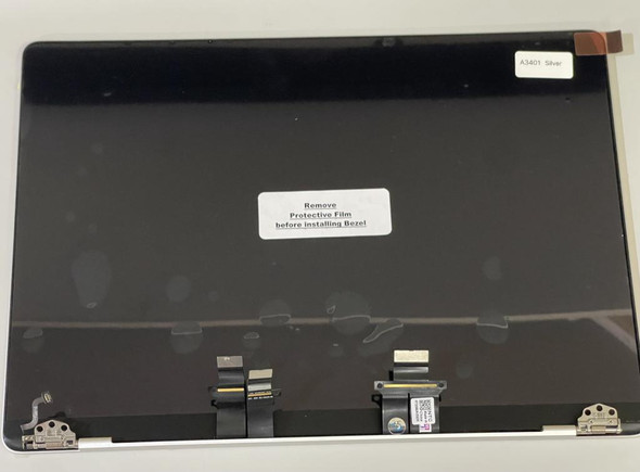 2 of 11-image for661-41792 Glossy Silver 14.2" 3024x1964 Complete Non Touch Screen Assembly Hinge Up