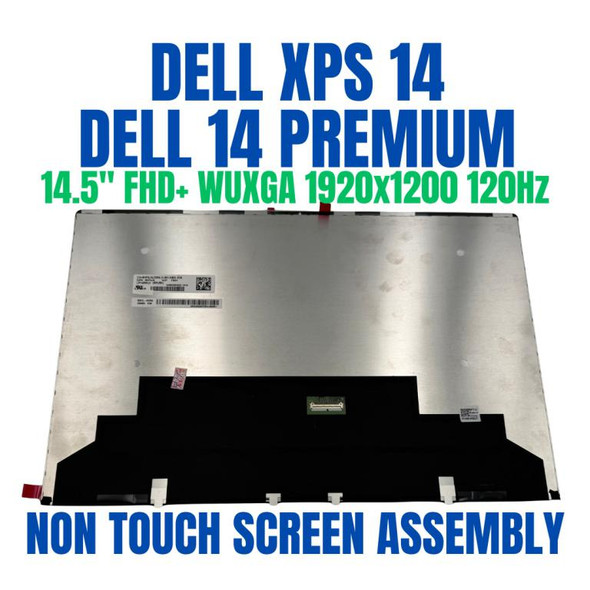 1 of 6-image for391-BJQG: 14.5" Non Touch 2K 500 nit IPS 30-120Hz InfinityEdge Low Blue Light Dell 14 PREMIUM DA14250 Screen