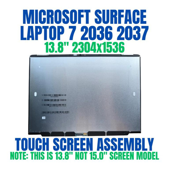 1 of 7-image forMicrosoft Surface Laptop 7 13.8" 2036 Copilot Screen LCD Digitizer