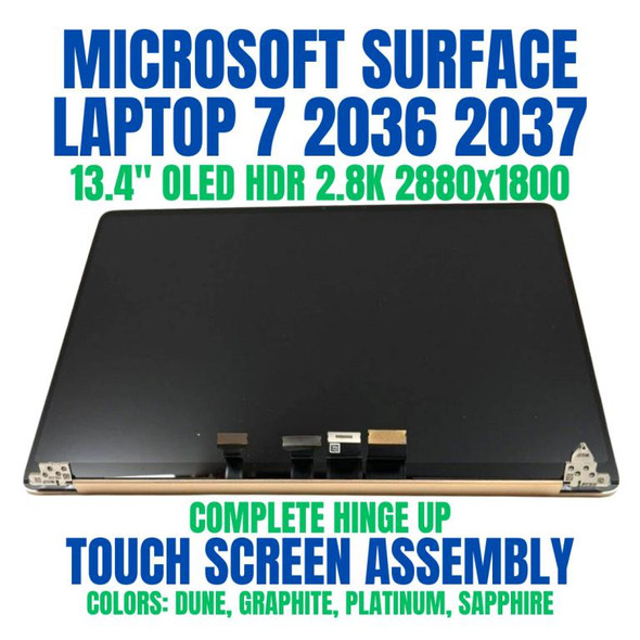1 of 9-image forMicrosoft Surface Laptop 7 13.8" 2036 Copilot Screen LCD Digitizer Dune