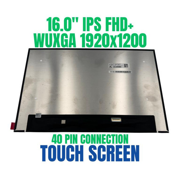 1 of 9-image forReplacement Touch LCD LG LP160WUA-SPD1 LP160WUA(SP)(D1) DP/N 0387H8 LCD LED Screen 16" FHD+ 1920x1200 On-Cell edp 40 Pin Display by