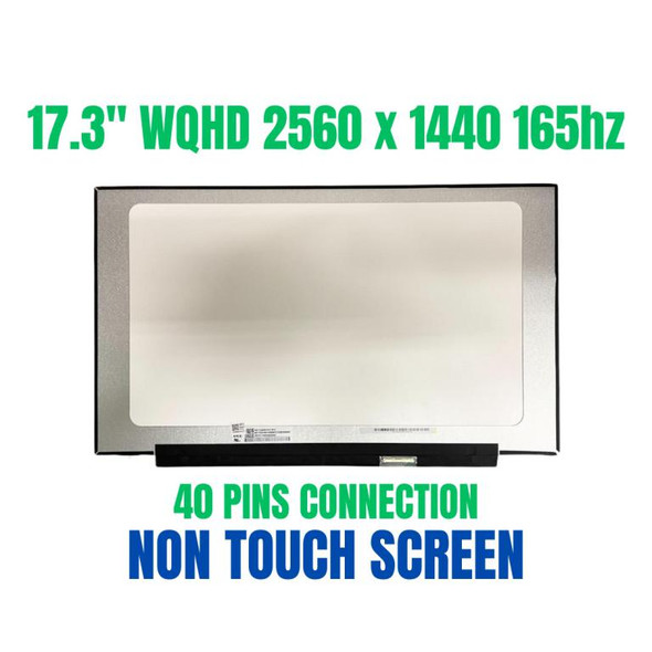 1 of 5-image forBOE NE173QHM-NY2 V8.0 IPS Display QHD 2560x1440 Matte 165Hz Replacement Laptop LCD LED Screen Monitor