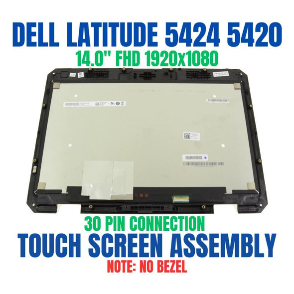 1 of 12-image forDell Latitude 5420/5424 Rugged 14" FHD Touch Screen LCD Assembly