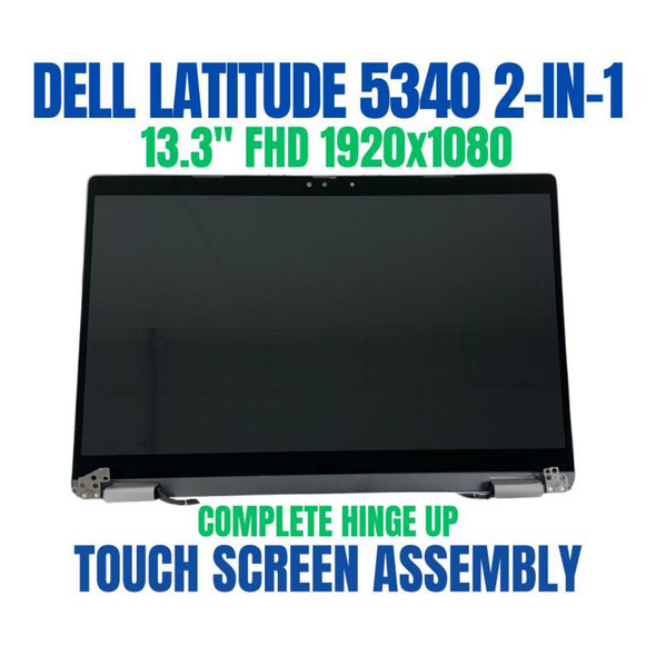1 of 9-image forDell Latitude 5340 13.3" 2-in-1 FHD Touch Screen Assembly 07DG1C 7DG1C