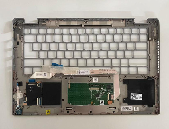 2 of 2-image for2CNTV 02CNTV Dell Latitude 5420 5421 Palmrest Upper Case Top Cover with Touchpad Keyboard Bezel Silver OEM Replacement A20696