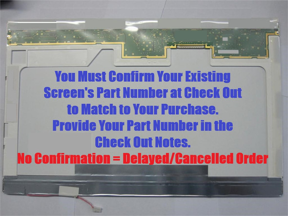 1 of 7-image forDell Pp05xa REPLACEMENT LAPTOP LCD Screen 17" WUXGA Single Lamp