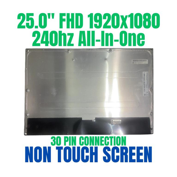 1 of 4-image for24.5" AUO LCD Screen Panel M250HTN01.7 Alienware AW2518HF