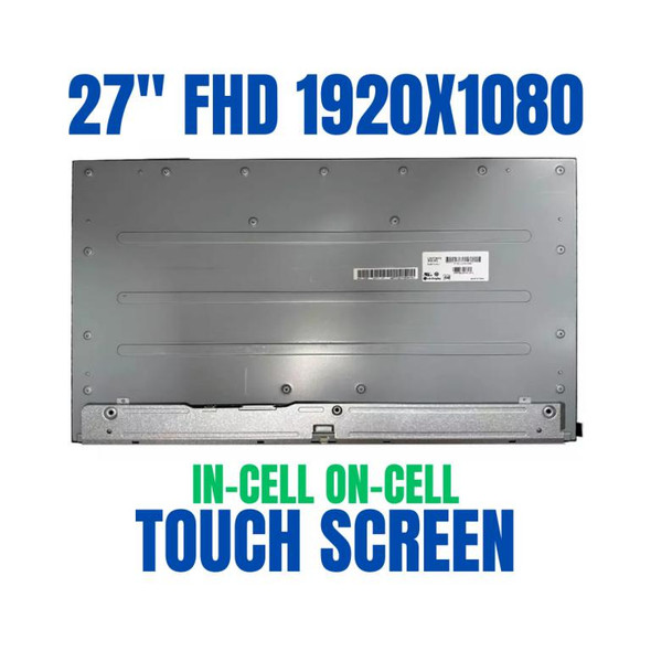 1 of 9-image forN43703-002 HP 27-CR Panel TS 27 FHD SLIM WITH BL CBL MAOK27 LCD Touch Screen
