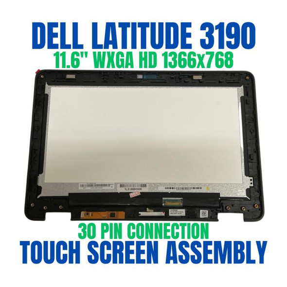 1 of 6-image for09KNWN Dell Latitude 3190 LCD moudle assembly Bezel