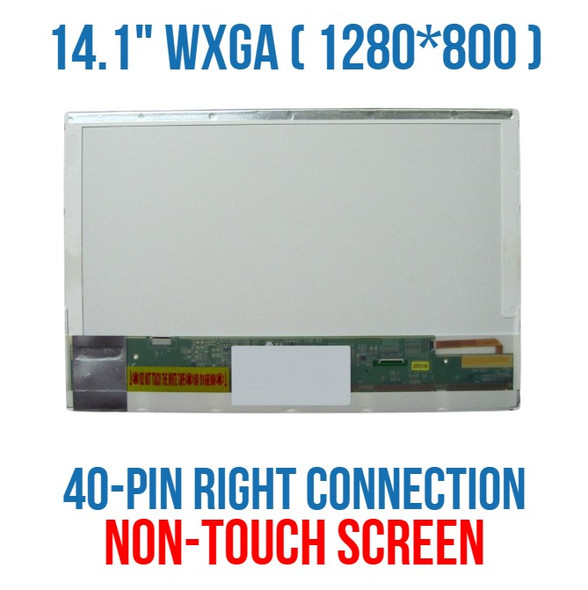 1 of 3-image forFujitsu LifeBook S6510 Laptop Screen 14.1" LCD CCFL WXGA 1280x800