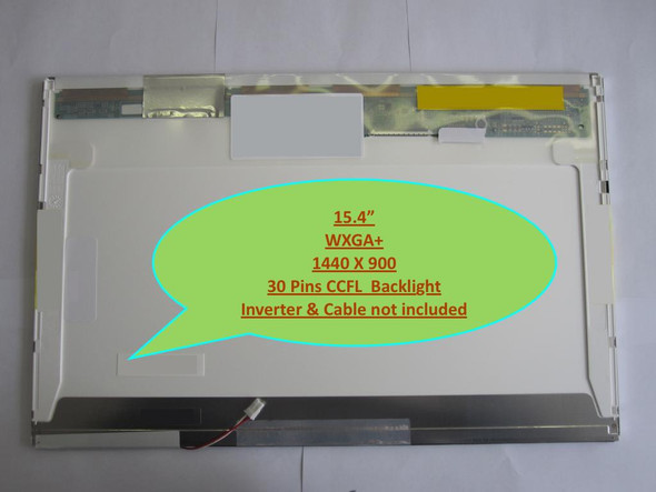 1 of 7-image for15.4" Laptop LCD Screen 1440x900 WXGA++ HD Single Lamp N154C3-L02 Dell Inspiron 1520