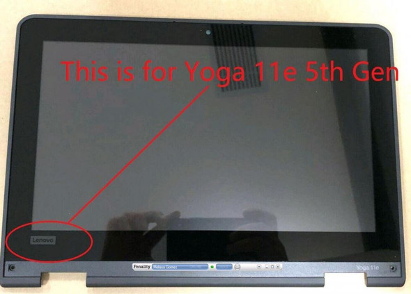 2 of 7-image for01LW707 Lenovo Yoga 11e 5th Gen 20LM000UUS HD LCD Touch Screen Replacement