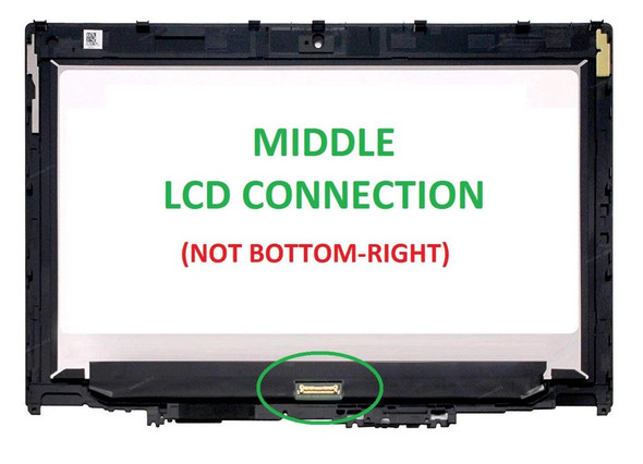 1 of 3-image for12.5" FHD LCD LED Screen Touch Assembly Lenovo ThinkPad Yoga 01HY617 01AX908