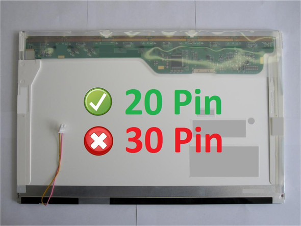 2 of 11-image forToshiba Satellite Pro U505-s2950 REPLACEMENT LAPTOP LCD Screen 13.3" WXGA Single Lamp