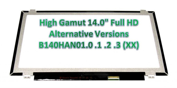 2 of 6-image forB140HAN01.2 Lenovo T440S MT 20AQ 20AR Laptop Screen 14" LED