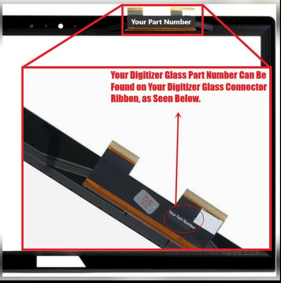 2 of 12-image for15.6" Touch Screen REPLACEMENT Panel Digitizer Front Glass TOSHIBA Satellite L55T-B Series L55T-B5278 L55T-B5257W