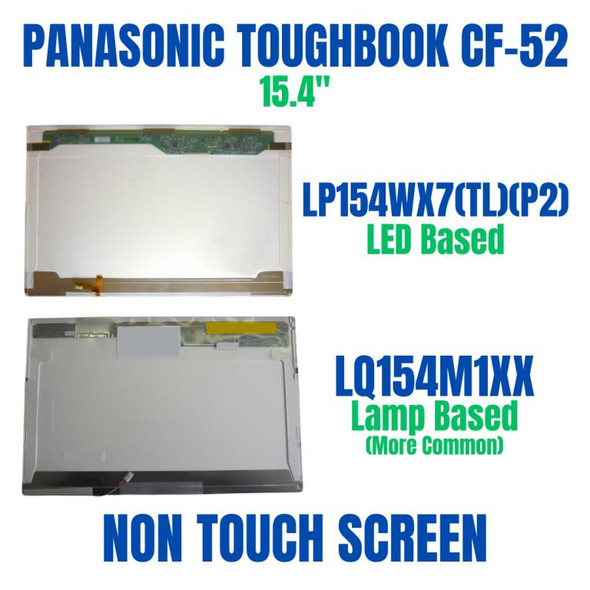 1 of 5-image forLaptop LCD Screen Panasonic Toughbook Cf-52 Lp154wx7 Tl P2 15.4" Wxga