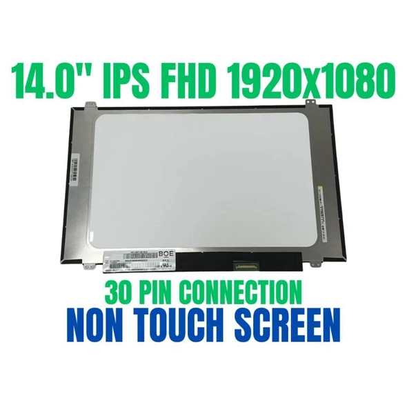 1 of 6-image for14" 1920x1080 FHD IPS Glossy LCD led Screen Lenovo 5D10M42878