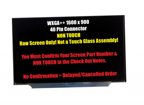 1 of 6-image forLenovo fru Part Number 0A66692 Laptop LCD Screen 14.0" WXGA++ LED DIODE