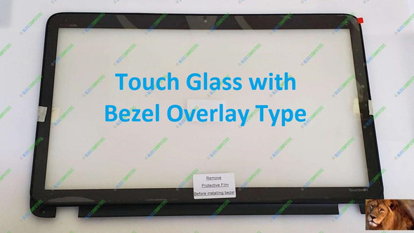 1 of 9-image forHP Envy 17.3" 17J 17-J100 17-J000 Touch Screen Digitizer Glass TCP17F92V1.0
