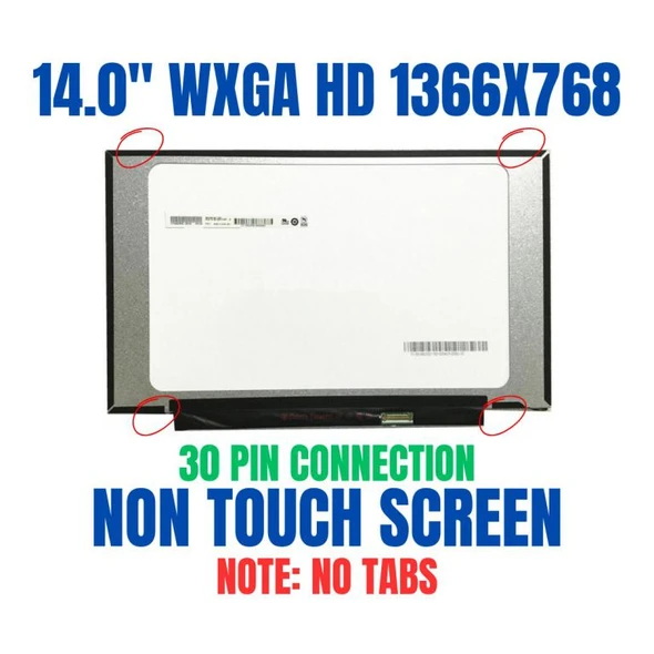 1 of 7-image forHP 14-cf0013dx Screen Nt140whm-n34 HP Hd 1366x768 LCD Led