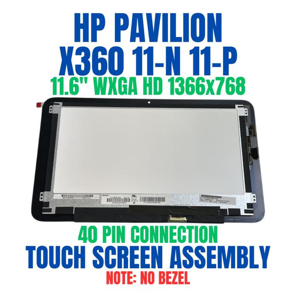 1 of 6-image for11.6" HD 1366X768 LCD Screen Display Touch Digitizer Bezel Frame Control Board Assembly 755730-001 HP Pavilion x360 11-n106TU 11-n107TU 11-n047TU 11-n102TU 11-n103TU