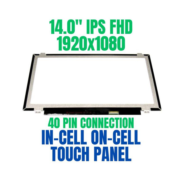 1 of 6-image forScreen REPLACEMENT Lenovo Thinkpad A485 FHD 1920x1080 On-Cell Touch LCD LED Display