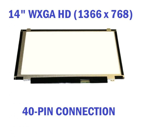1 of 6-image forScreen REPLACEMENT B140XTK01.0 HW6A HD 1366x768 On-Cell Touch LCD LED Display