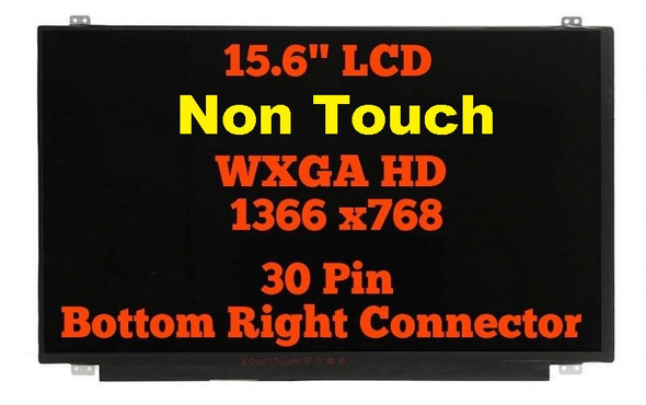 1 of 15-image forScreen REPLACEMENT Lenovo FRU 5D10K81084 HD 1366x768 Matte LCD LED Display
